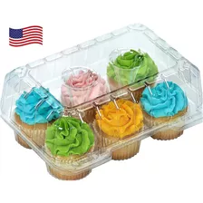 Cajas Cupcakes, Paquete De 6 [fabricado Ee. Uu.], Conte...