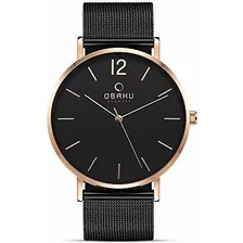 Obaku Denmark - Reloj De Diseño Para Hombre - Diseño Clásico