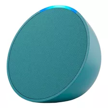 Parlante Inteligente Amazon Con Alexa Echo Pop Teal Turquesa