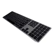 Matias Fk418btb Teclado Aluminio Inalámbrico Bluetooth Con T