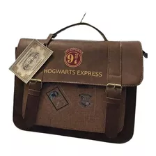 Bolsa- Maletín Harry Potter De Hogwarts Express Color Camel