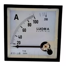 Amperímetro Analógico Intercambiável Lk-a96 100/5a Lukma