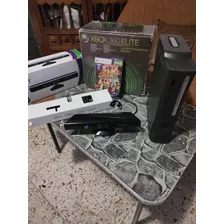 Xbox 360 Elite 120 Gb Dos Controles Más Kinect Jgo Adventurs