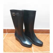 Botas De Lluvia Caña Alta Usadas