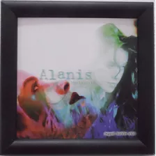 Quadro Alanis Morissette Lp Jagged Little Pill Capa De Disco