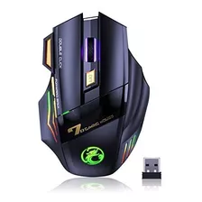 Mouse Inalámbrico Para Juegos Vegcoo Con Receptor Usb De