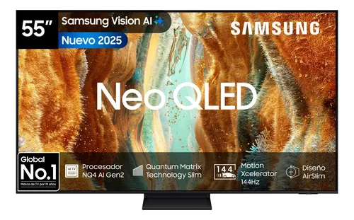 Samsung 55 Neo Qled 4K Qn70F Vision Ai Smart Tv (2025)