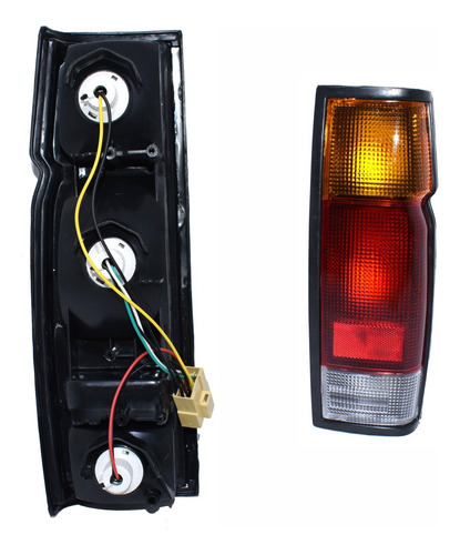 Stop Der-izq Nissan D21 Amarillo/rojo/blanco 1989-1997 Foto 6