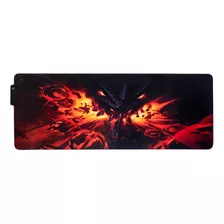 Mouse Pad Gamer Led Rgb Xxl 800x300x4mm Retroiluminado Rgb 