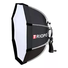 Softbox Octagonal 90cm Para Speedlite Flash Octabox Triopo