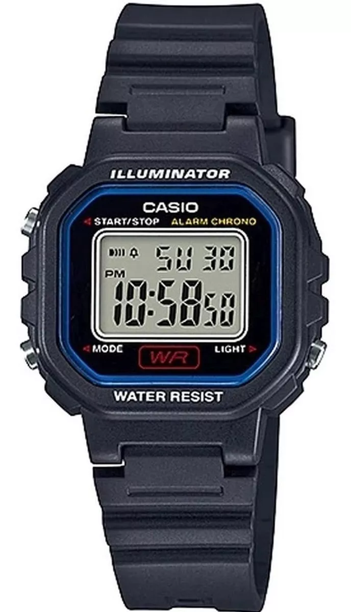 Relógio Casio Infantil Digital Standard Preto La-20wh-1cdf