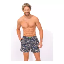 Short De Baño Hombre C/suspensor Xy Lisos/estampados