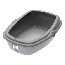 Bandeja Sanitaria Para Gato 48x36x12-18cm Alto Wc King