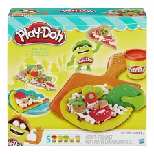 Conjunto Play-doh Festa Da Pizza Com Acessórios E Embalagem 