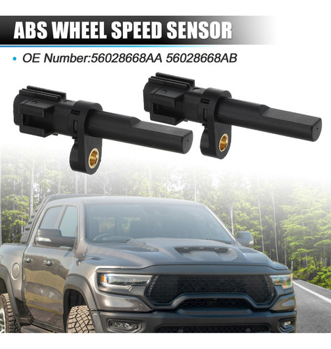 2 Sensor Abs Trasero Para Ram 1500 11-12 Dodge Ram 1500 2500 Foto 7