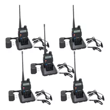 5 Radios Uv-5r Baofeng Walkie Talkie Uhf Vhf 2 Vias M S I