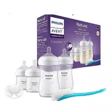 Teteros Avent Naturals Bebe Set 6 Piezas Anti-gases Tetero !