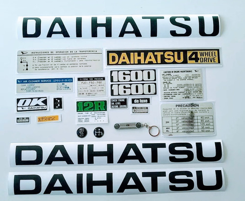 Foto de Daihatsu F20 Emblemas Y Calcomanias
