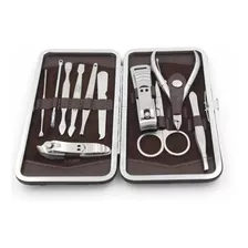 Set 11 Piezas Manicure Herramientas Pedicure + Estuche