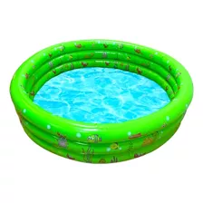 Piscina Inflable Plástico 3 Anillos Piscina Redonda 140x40cm