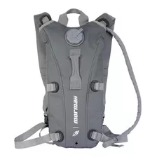 Mochila Costas Hidratação Ciclismo Trilha Pedal Mormaii 3l Cor Cinza