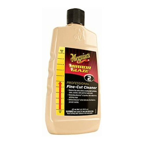 Meguiar's M0216 M2 Espejo Glaze Limpiador De Corte Fino, 473 Foto 2