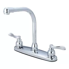 Kingston Brass Kb8751nflls Nuwave Grifo De Cocina De Arco Fr