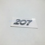 Emblema Logo Insiga Para Peugeot 207 Numeros Con Adhesivo Peugeot 207