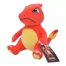 Charmeleon Pelúcia Pokémon Original Nintendo 24cm Charmander