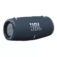 Caixa De Som Bluetooth Jbl Xtreme 3 2x25w Prova D'agua Azul