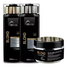 Truss Blond Hair Kit Trio Shampoo + Cond + Mask