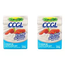 02 Creme De Leite Uht Leve Homogeneizado Ccgl 200g Ccgl