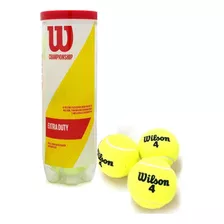 Bola Tênis Wilson Championship - Extra Duty - Kit 3 Bolinhas