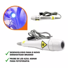 Dermosteam Led Vapor De Ozônio Mini Probe Led 450nm Ibramed 110v