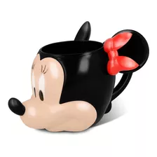 Taza Infantil Minnie Mouse 3d 260ml Disney Jarro Vaso