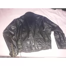 Campera De Cuero Leathers Rappers Ind