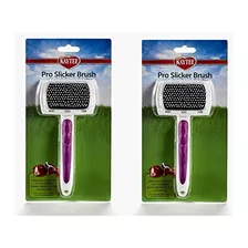 Kaytee Pro-slicker Brush Para Mascotas Pequeñas (paquete De 