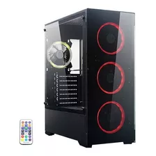 Gabinete Gamer Shure Atx -sin Fuente. Mod134 5 Cooler Rgb