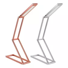 Lampara Led Usb Nisuta Nsusblr18 Aluminio Plegable Rosado Color Rosa Estructura Blanco Luz Blanco Neutro