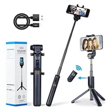 Novasat Selfie Stick/palo Para Selfies Bluetooth Monopod Con