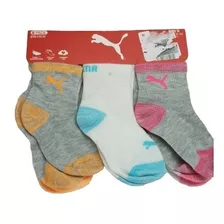 Calcetines Niña Puma 2-4 Años Pack De 6 Pares