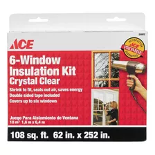 Ace Film Retractil Ventana Kit Calor Con Un Portatil