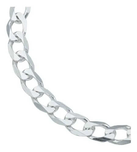 Pulsera Plata 925 Cadena Cubana Gruesa para Hombre - Imagen 1