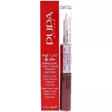 Pupa Milano Made To Last Lip Duo - Color Y Brillo De Labios 