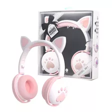Audífonos Inalámbricos Bluetooth En La Oreja Cat Ear