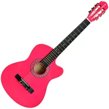 Violão Acústico Cutway 6 Cordas Pink Aubvo626b Auburn