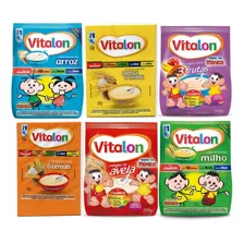 Kit Com 12 Sachet Mingau Vitalon 200g