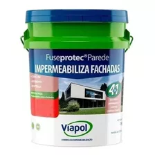 Resina Fuseprotec Parede Branco 18kg 14litros - Viapol