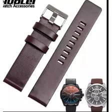 Correa Reloj Diésel Dz7312, Dz4323, Dz7257, 26mm Café Oscuro