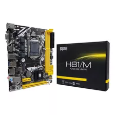 Placa Mãe Revenger Intel 4 Geração Ddr3 M.2 G-h81/m